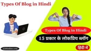 Types Of Blog in Hindi