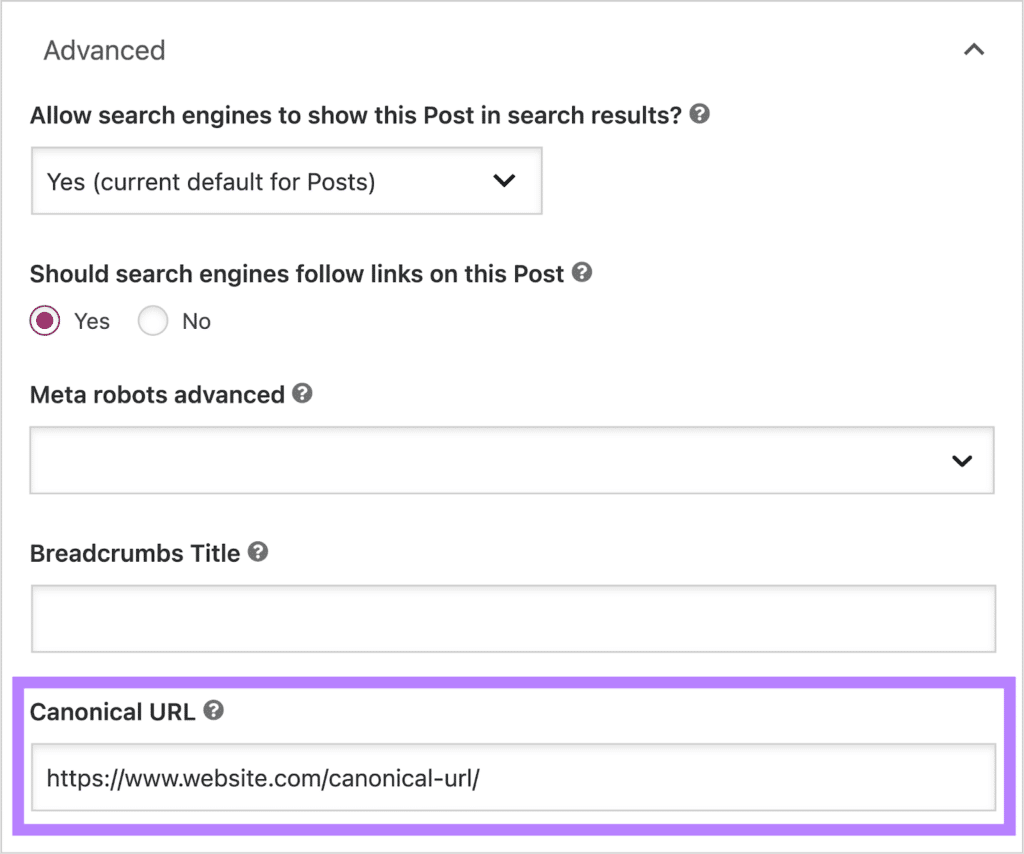 Canonical Tag Kaise Banaye