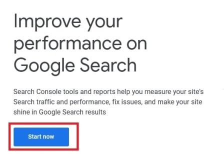 Google Search Console Open Kare