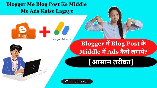 Blogger में Blog Post के Middle में Ads कैसे लगायें?